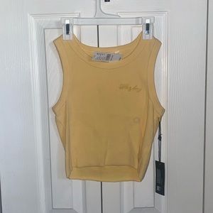yellow tank